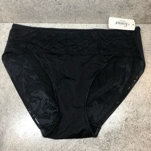 Soma black hipster Panty NWT, Medium